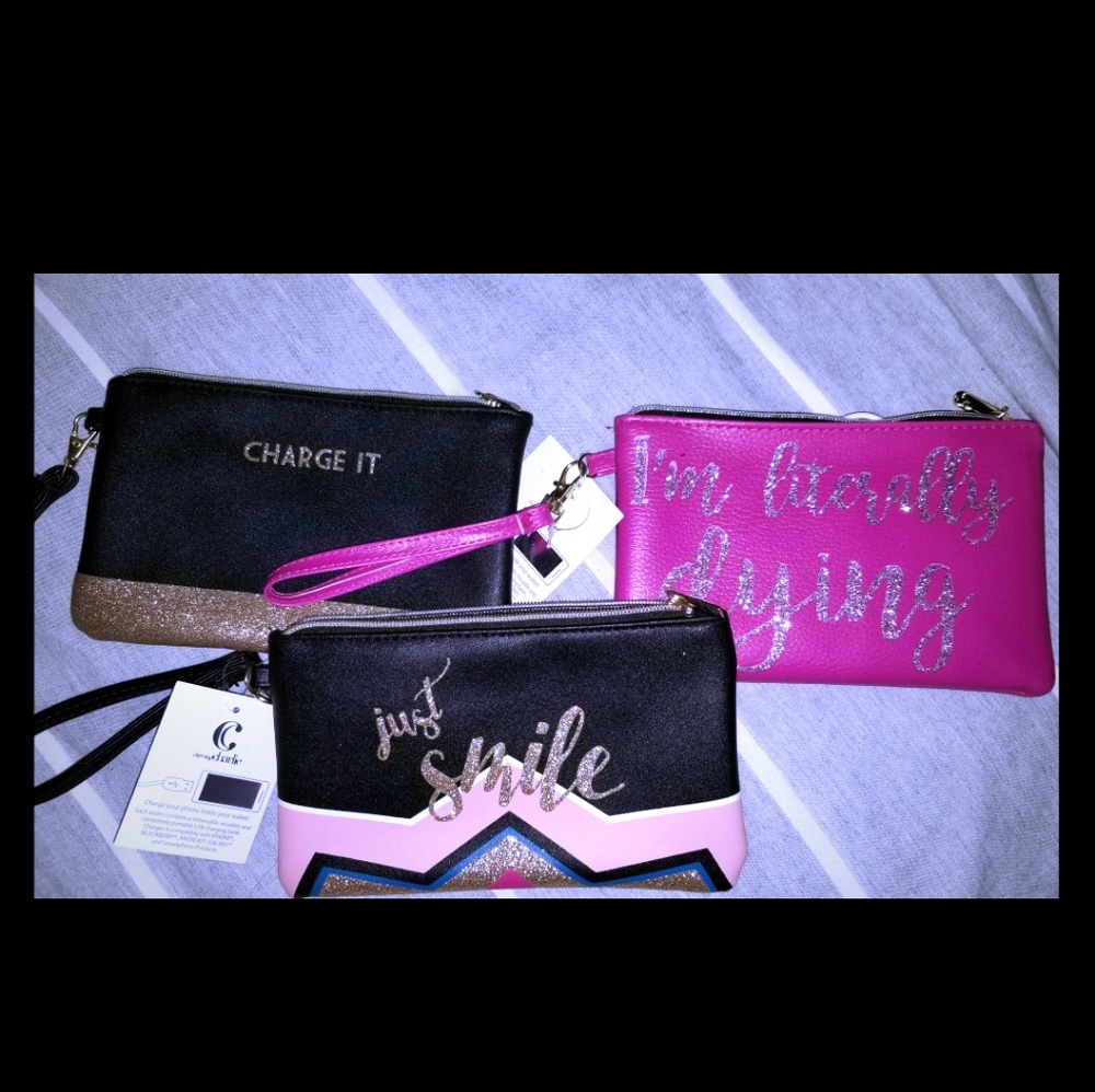 Cell Phone Charging Wallets